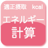 適正摂取エネルギー(kcal)計算