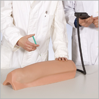 手技模型　大腿部筋肉注射シミュレーター